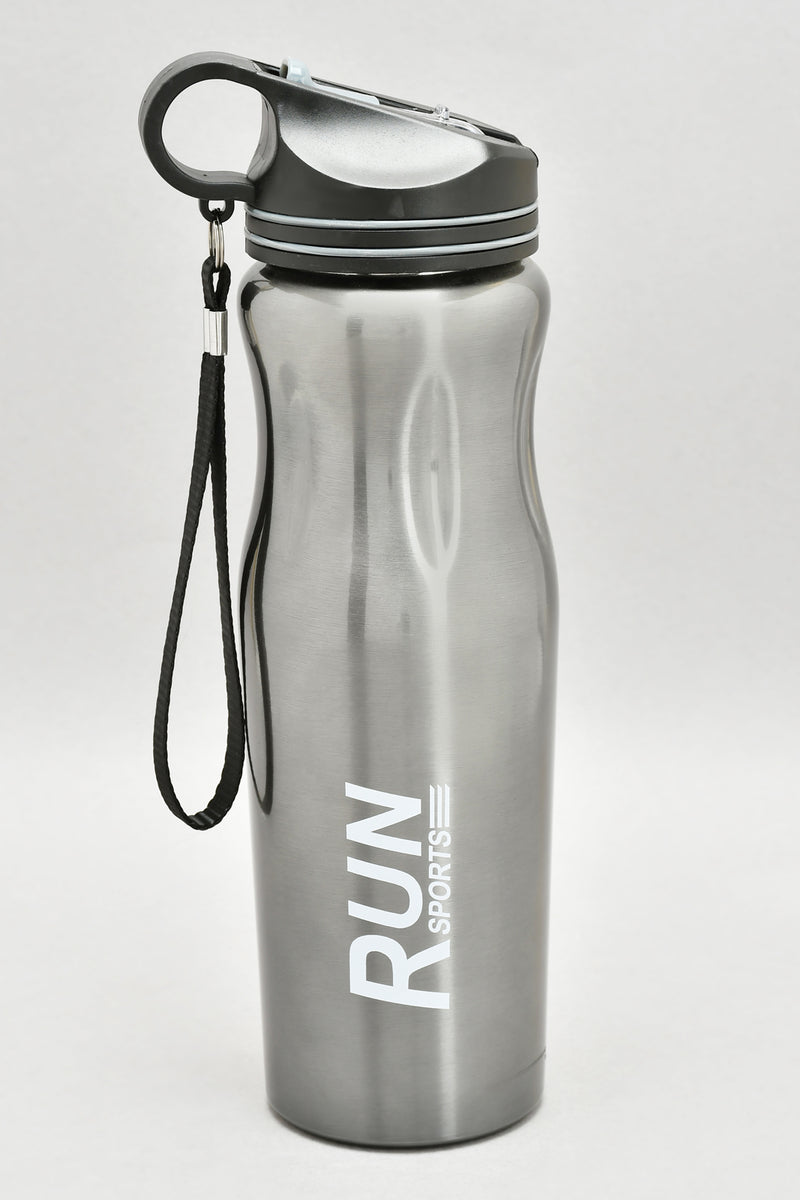 Silver Stainless Steel Drink Bottle