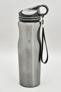 Silver Stainless Steel Drink Bottle