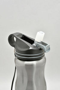 Silver Stainless Steel Drink Bottle