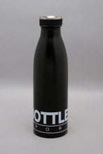 Load image into Gallery viewer, Black Steel Sport Water Bottle
