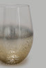 Redtag-Clear/Gold-Glass-Tumbler-Glasses-Home-Dining-