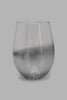 Redtag-Clear/Silver-Glass-Tumbler-Glasses-Home-Dining-