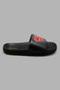 Redtag-Black-Superman-Logo-Slide-Character,-Colour:Black,-Filter:Men's-Footwear,-Men-Flip-Flops,-New-In-Men-FOO,-Non-Sale,-W21O-Men's-