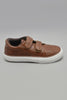 Brown Velcro Sneaker