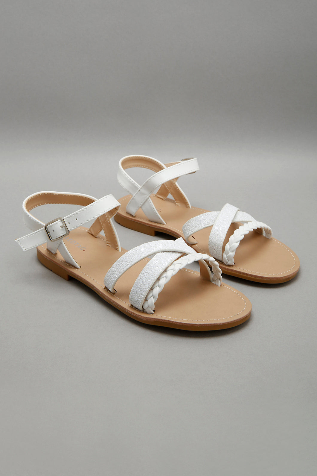 White Strappy Sandal