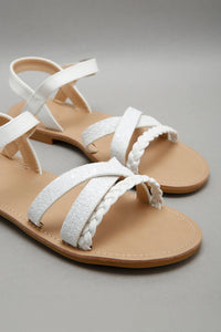 White Strappy Sandal