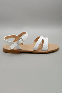 White Strappy Sandal