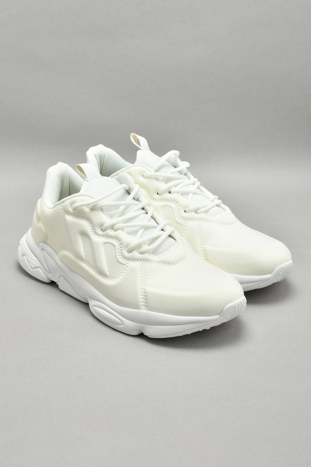 Redtag-White-Padded-Sneaker-Character,-Colour:White,-Filter:Women's-Footwear,-New-In,-New-In-Women-FOO,-Non-Sale,-W21B,-Women-Trainers-Women's-