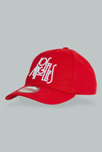 Load image into Gallery viewer, Redtag-Red-Embroidered-Cap-Caps-Boys-Check PD
