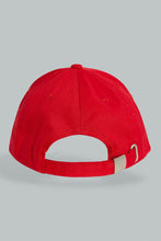 Load image into Gallery viewer, Redtag-Red-Embroidered-Cap-Caps-Boys-Check PD
