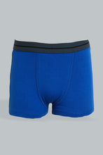 Load image into Gallery viewer, Redtag-Bsr-3-Pc-Pack-Boxer-Short-(Black/Grey-Mel/Royal)-Boxers-Senior-Boys-9 to 14 Years
