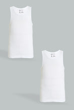 Load image into Gallery viewer, White Vest (Pack of 2)
