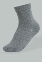 Load image into Gallery viewer, Redtag-Crew-Length-Socks-(White/Black/Grey-Mel)-365,-BSR-Socks,-Colour:Assorted,-Filter:Senior-Boys-(9-to-14-Yrs),-IMP,-New-In,-New-In-BSR,-Non-Sale,-Section:Kidswear-Senior-Boys-
