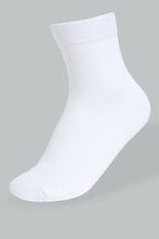 Load image into Gallery viewer, Redtag-Crew-Length-Socks-(White/Black/Grey-Mel)-365,-BSR-Socks,-Colour:Assorted,-Filter:Senior-Boys-(9-to-14-Yrs),-IMP,-New-In,-New-In-BSR,-Non-Sale,-Section:Kidswear-Senior-Boys-
