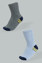 Load image into Gallery viewer, Redtag-Bsr-Crew-Length-Socks-365,-BSR-Socks,-Colour:Assorted,-ESS,-Filter:Senior-Boys-(9-to-14-Yrs),-New-In,-New-In-BSR,-Non-Sale,-Section:Kidswear-Senior-Boys-
