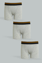 Load image into Gallery viewer, Grey Boxers Shorts (3-Pack)
