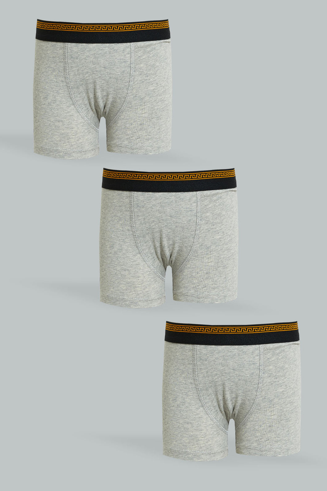 Grey Boxers Shorts (3-Pack)