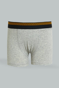 Grey Boxers Shorts (3-Pack)