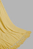 Redtag-Mustard-Chenille-Throw-With-Fringe-BED-HOME-SPUN-3,-Colour:Mustard,-Filter:Home-Bedroom,-HMW-BED-Throws,-New-In,-New-In-HMW-BED,-Non-Sale,-Section:Homewares,-W21B-Home-Bedroom-