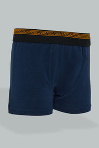 Black/Navy/Olive Boxers (Pack of 3)