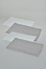 Grey And White Pillowcase Set (4 Piece)