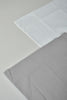 Grey And White Pillowcase Set (4 Piece)