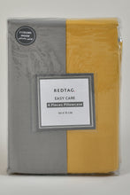 Load image into Gallery viewer, Grey/Yellow Pillowcase Set (4 Piece)
