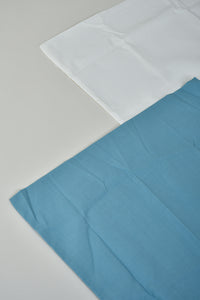 Teal/Ivory Pillowcase Set (4 Piece)