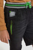 Black Ribbed Waistband Short