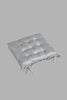 Redtag-Grey-Velvet-Chair-Pad-BED-HOME-SPUN-2,-Colour:Grey,-Filter:Home-Bedroom,-HMW-BED-Cushions,-New-In,-New-In-HMW-BED,-Non-Sale,-Section:Homewares,-W21A-Home-Bedroom-