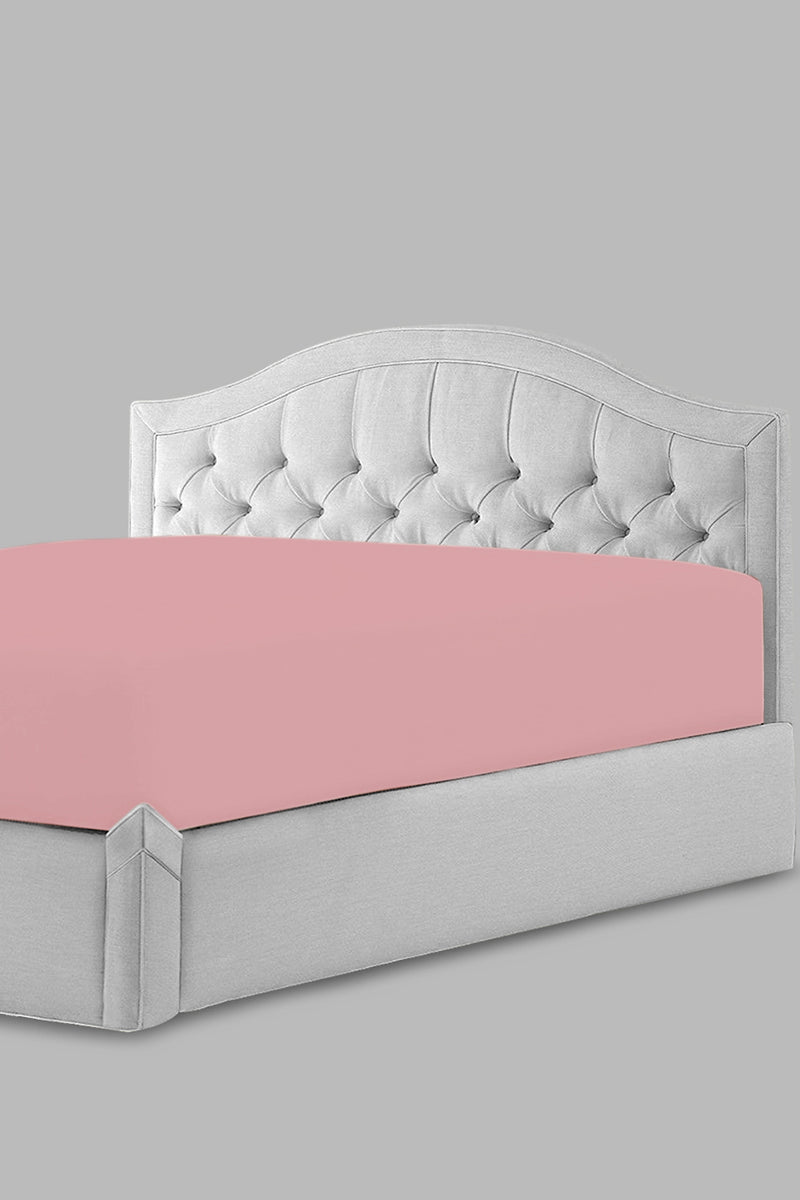 Pink fitted sheet king size