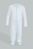 Redtag-Pink-And-White-Assorted-3-Piece-Pack-Sleep-Suit-Sleepsuits-Baby-0 to 12 Months