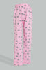 Redtag-Assorted-2Pk-Robot-Printed-Nightsuit-Colour:Assorted,-Filter:Girls-(2-to-8-Yrs),-Girls-Pyjama-Sets,-New-In,-New-In-GIR,-Non-Sale,-Section:Kidswear,-W21A-Girls-2 to 8 Years