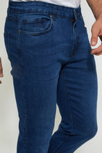 Load image into Gallery viewer, Indigo Mid Wash 5-Pockets Slim Fit Jean
