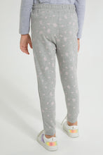 Load image into Gallery viewer, Redtag-Assorted-2Pk-Printed-Active-Pant-Joggers-Girls-2 to 8 Years
