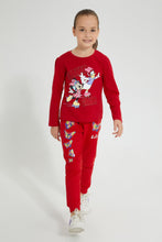 Load image into Gallery viewer, Redtag-Assorted-2Pk-Printed-Active-Pant-Joggers-Girls-2 to 8 Years
