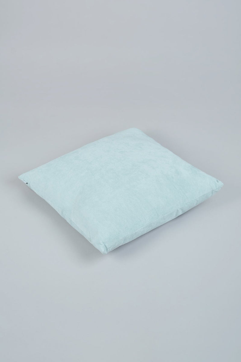 Teal Pinsonic Square Cushion