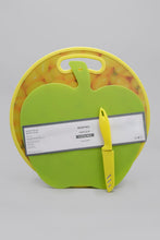 Load image into Gallery viewer, Yellow/Green Fiber Cutting Board Set (3 Pieces)
