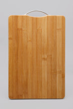 Load image into Gallery viewer, Brown Bamboo Wood Cutting Board
