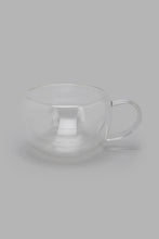 تنزيل الصورة على معرض الصور، Redtag-Clear-Double-Wall-Cup-And-Saucer-Colour:Clear,-DIN-COMMON-GROUND-2,-Filter:Home-Dining,-HMW-DIN-Cup-And-Saucer,-New-In,-New-In-HMW-DIN,-Non-Sale,-Section:Homewares,-W21B-Home-Dining-
