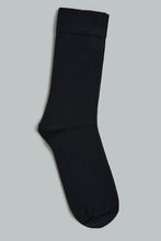 Load image into Gallery viewer, Black Crew Length Socks (Pack of 3)
