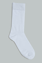 Load image into Gallery viewer, White Crew Length Socks (Pack of 3)
