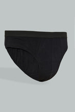 Load image into Gallery viewer, Black Knitted Briefs (Pack Of 2)
