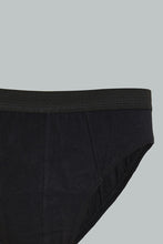 Load image into Gallery viewer, Black Knitted Briefs (Pack Of 2)
