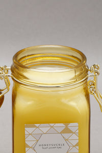 Yellow Honeysuckle Mason Jar Candle