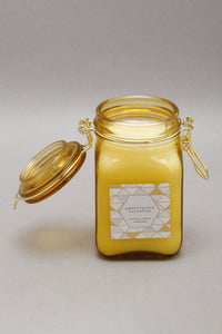 Yellow Honeysuckle Mason Jar Candle