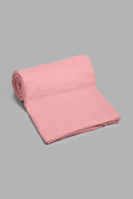 Load image into Gallery viewer, Redtag-Pink-Fleece-Single-Blanket-Blankets-Home-Bedroom-
