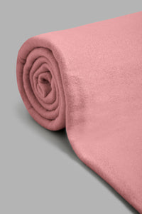 Redtag-Pink-Fleece-Single-Blanket-Blankets-Home-Bedroom-