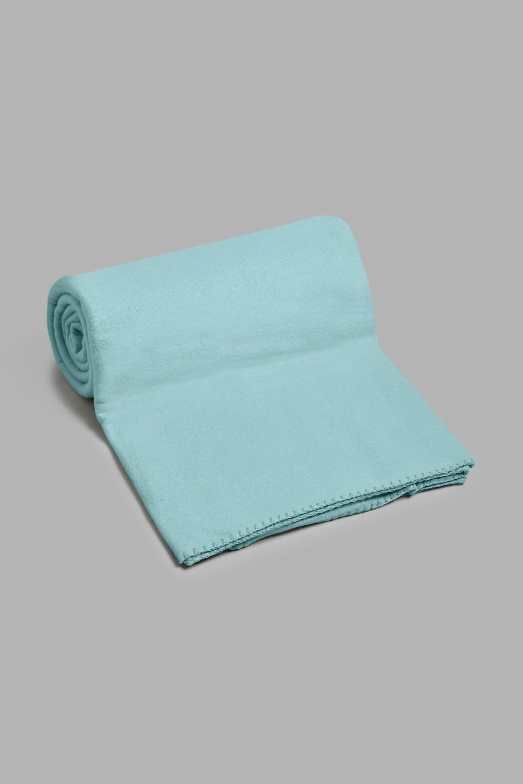 Redtag-Teal-Fleece-Single-Blanket-Blankets-Home-Bedroom-