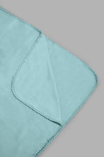 Load image into Gallery viewer, Redtag-Teal-Fleece-Single-Blanket-Blankets-Home-Bedroom-
